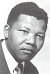 Nelson Mandela som ung