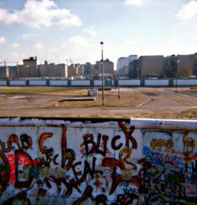 Berlinmuren i 1989