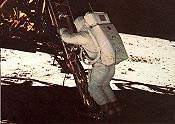 Månelandingen - Neil Armstrong betræder månen